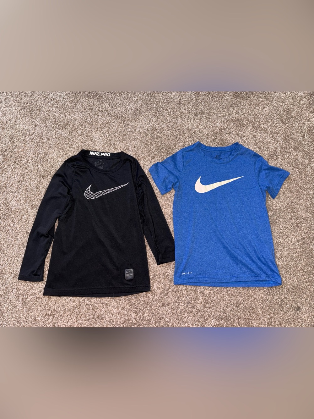 Boys dri-fit shirt set